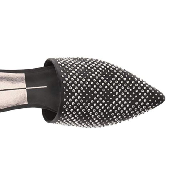 LAST ONE NWT Dolce Vita Black Leather Mule - Picture 6 of 7